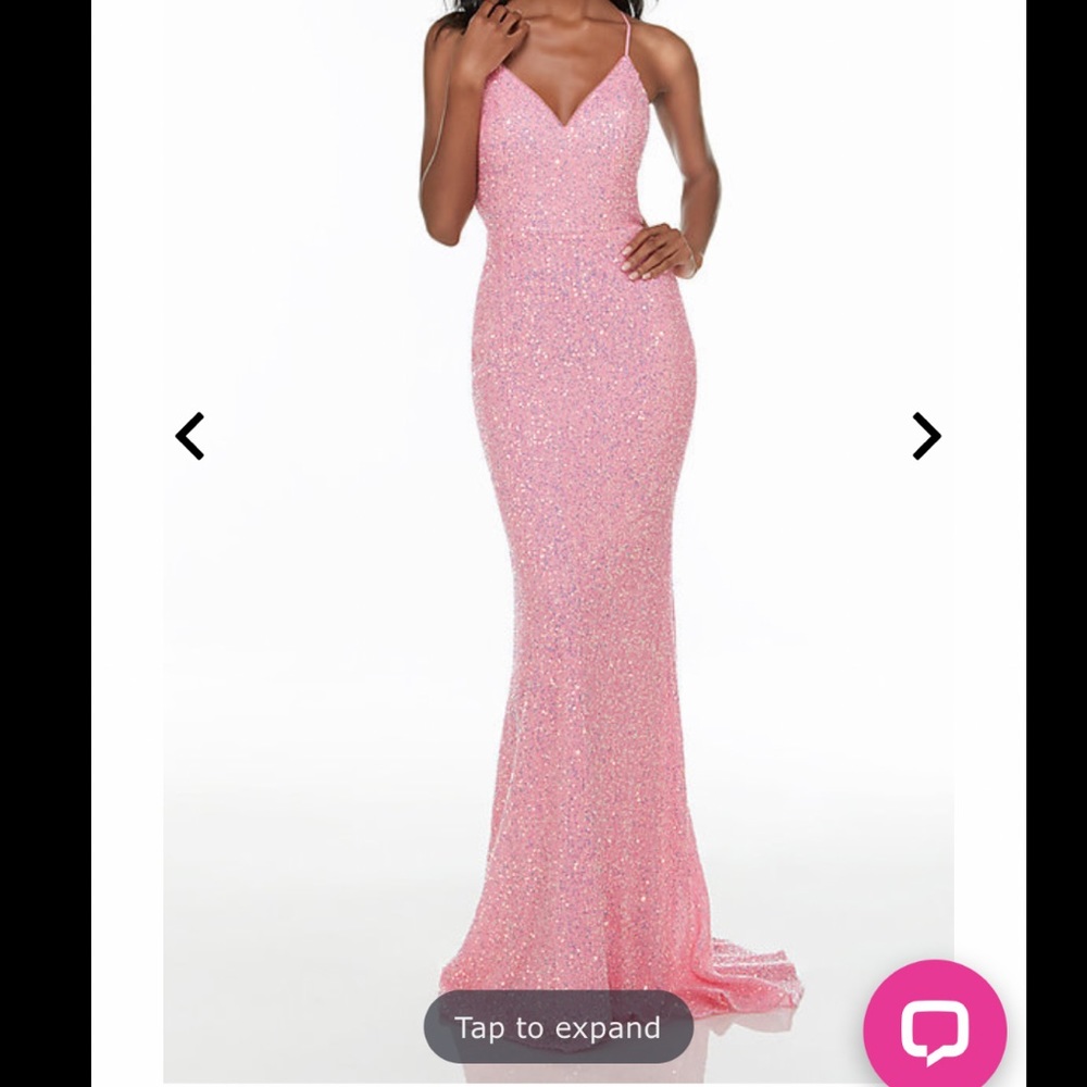 Pink prom dress